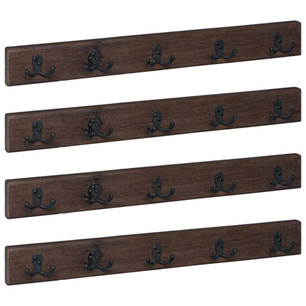 Hanger Bruin 60 X 7 X 8 Cm Massief Gerecycleerd Hout - XdropX