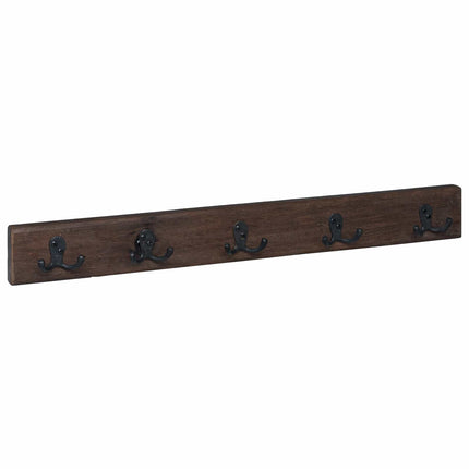 Hanger Bruin 60 X 7 X 8 Cm Massief Gerecycleerd Hout - XdropX