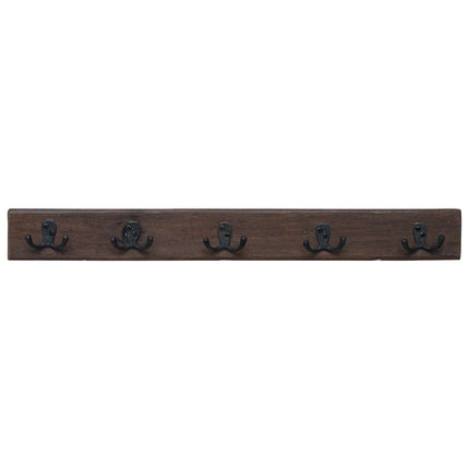 Hanger Bruin 60 X 7 X 8 Cm Massief Gerecycleerd Hout - XdropX