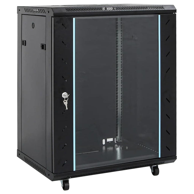 Netwerk Kast Met Opslag 60 X 60 X 80 Cm Staal - XdropX