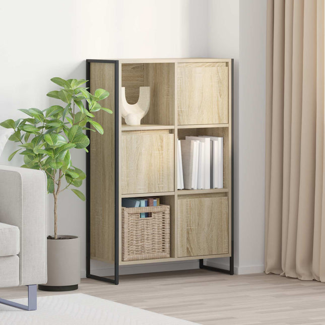 Boekenkast 68 X 30 X 108.5 Cm Bewerkt Hout - XdropX
