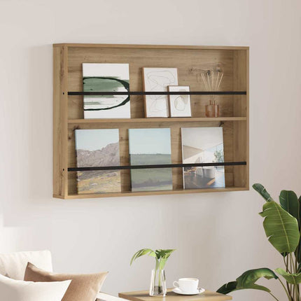 Tijdschriftenrek 2 St Oudhout Bewerkt Hout - XdropX