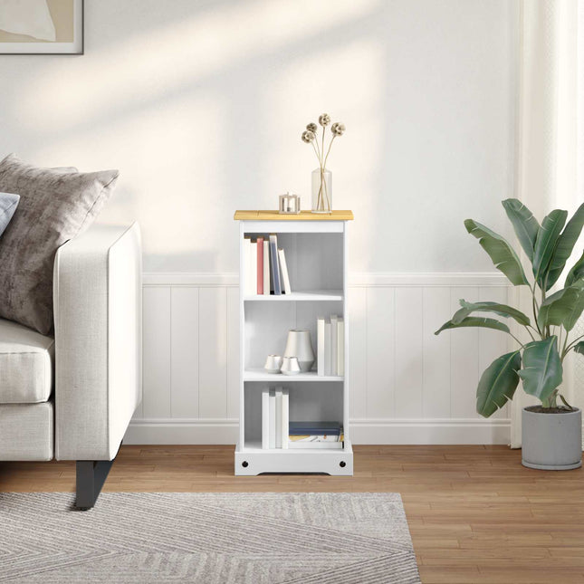 Boekenkast 46 X 29 X 100 Cm Massief Grenenhout - XdropX