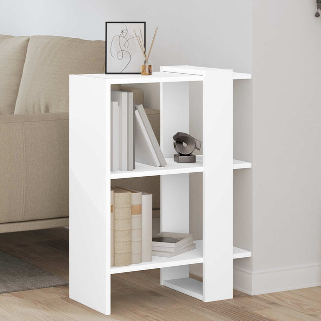 Boekenplank 2-Laags 52 X 25 X 71,5 Cm Bewerkt Hout - XdropX