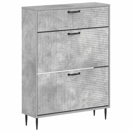 Schoenenkast Haarlem 78 X 24 X 103 Cm Bewerkt Hout - XdropX