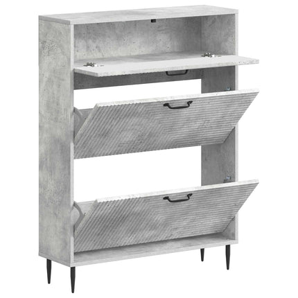 Schoenenkast Haarlem 78 X 24 X 103 Cm Bewerkt Hout - XdropX