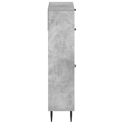 Schoenenkast Haarlem 78 X 24 X 103 Cm Bewerkt Hout - XdropX
