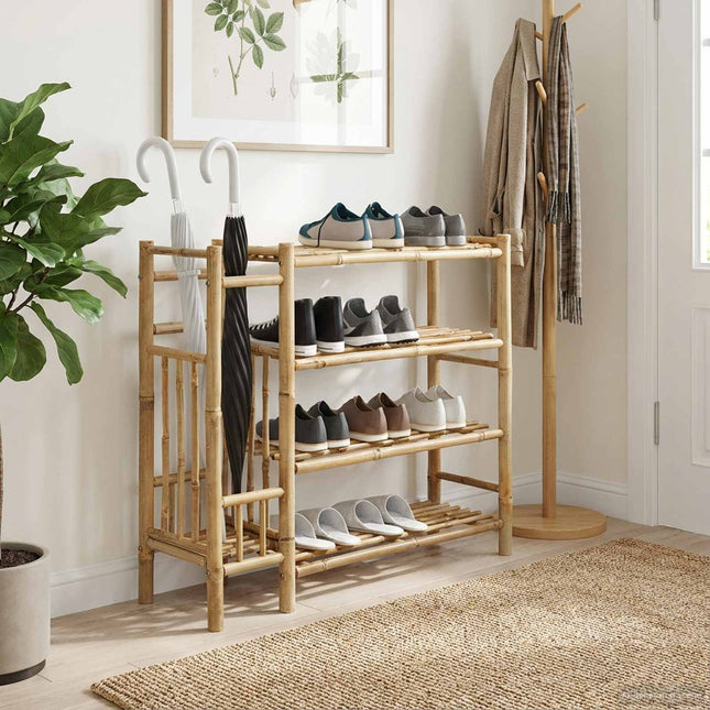 Schoenrek 88 X 27 X 80 Cm Bamboe Naturel - XdropX