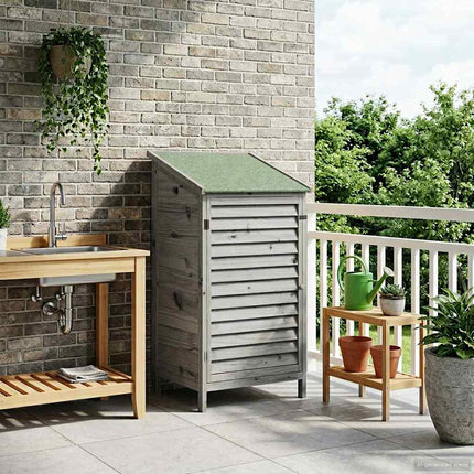 Tuin Shed Massief Vurenhout - XdropX