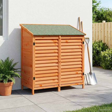 Tuin Shed Massief Vurenhout - XdropX