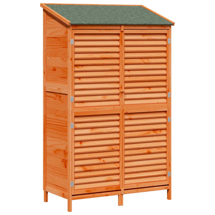 Tuin Shed Massief Vurenhout - XdropX