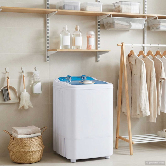 Mini Wasmachine Met Één Tub 4,6 Kg - XdropX