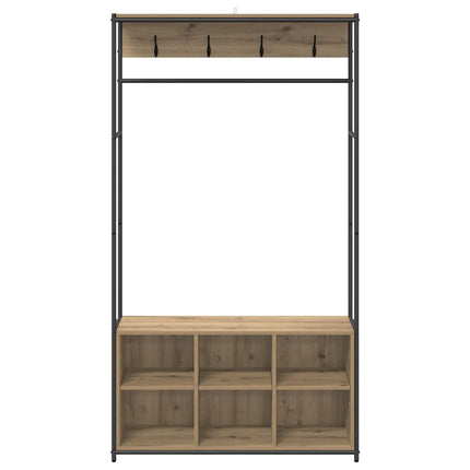 Kapstok Met Schoenenbank 100 X 32 X 180,5 Cm - XdropX