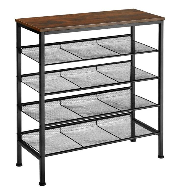 Ceruzo Schoenenrek - Hout - Metaal - 76X30X86 Cm - XdropX