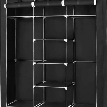 Ceruzo Kledingkast - Garderobekast - 150X45X175Cm - Stoffen Vouwkast - XdropX