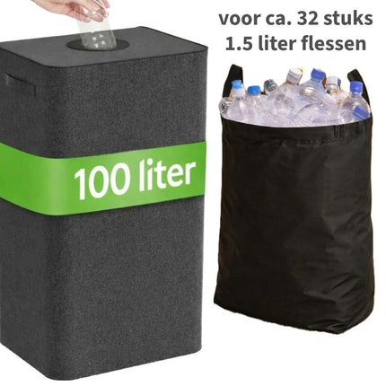 Ceruzo Statiegeld Container Met Flessentas - XdropX