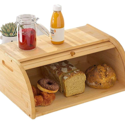 Ceruzo Broodtrommel Met Rolluik - Bamboe