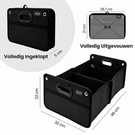 Ceruzo Kofferbak Organizer - Opvouwbaar - XdropX