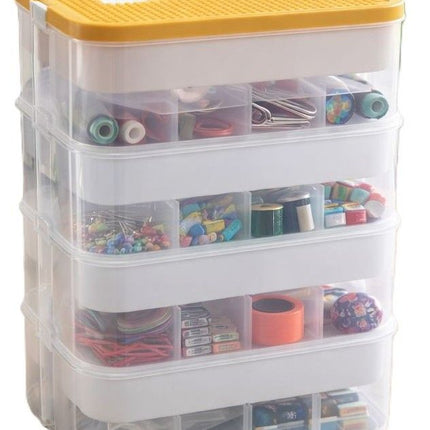 Ceruzo Opbergbox - Stapelbaar - 4 Lagen