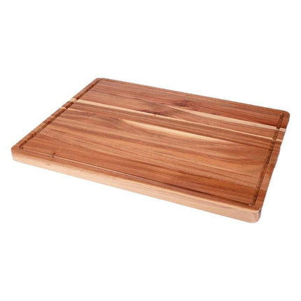Ceruzo Acacia Houten Snijplank 38X25X2.5 Cm - Met Sapgroef En Handvaten - XdropX