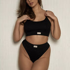 Black Top Briefs / S