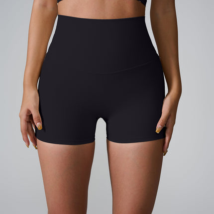 Cross-Back High-Waist Shorts-3
