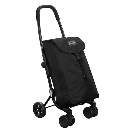 Ceruzo Go Four Boodschappentrolley - Zwart - 43.5 Liter - By Playmarket - XdropX