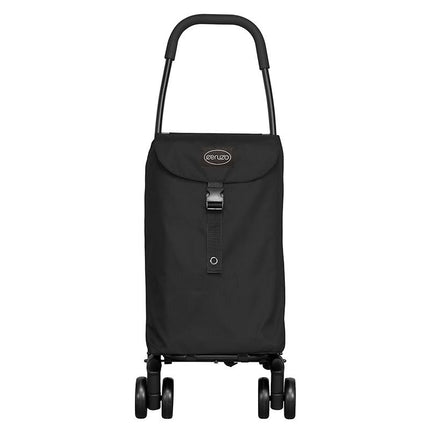 Ceruzo Go Four Boodschappentrolley - Zwart - 43.5 Liter - By Playmarket - XdropX