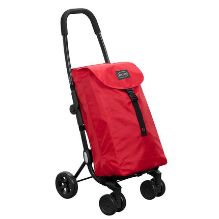 Ceruzo Go Four Boodschappentrolley - Rood - 43.5 Liter - By Playmarket - XdropX