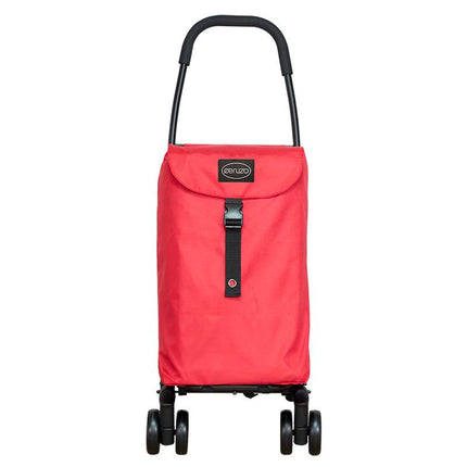 Ceruzo Go Four Boodschappentrolley - Rood - 43.5 Liter - By Playmarket - XdropX