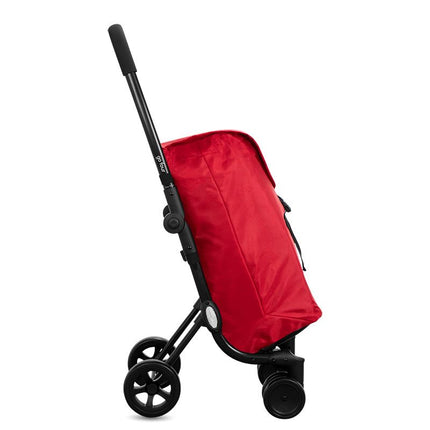 Ceruzo Go Four Boodschappentrolley - Rood - 43.5 Liter - By Playmarket - XdropX
