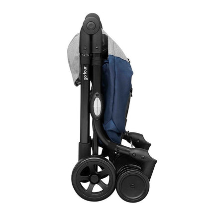 Ceruzo Go Four Boodschappentrolley - Blauw / Grijs - 43.5 Liter - By Playmarket - XdropX