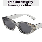 As Shown In The Figure / Transparent Gray Frame Gray