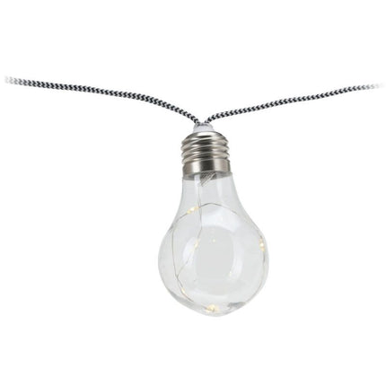 Feestverlichting Voor De Tuin - 450Cm - Warm Wit - 10X5 Led - Gevlochten Snoer