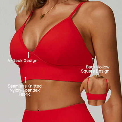 Earthbound Girl Double-Strap Racerback Sports Bra-1