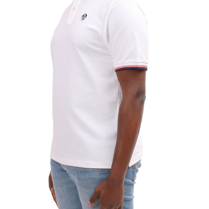 NORTH SAILS - Men's polo shirt with contrasting piping - Size 4XL-1