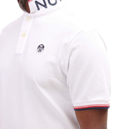NORTH SAILS - Men's polo shirt with contrasting piping - Size 4XL-3