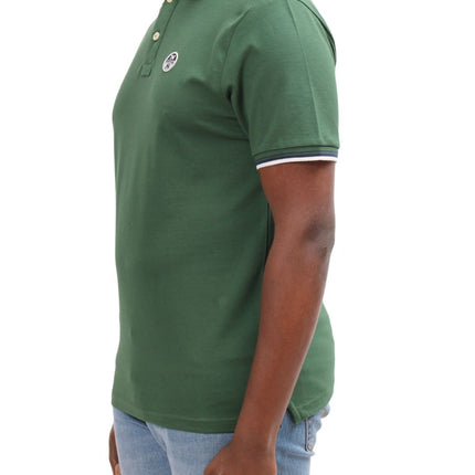 NORTH SAILS - Men's polo shirt with contrasting piping - Size 4XL-5