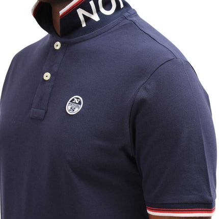 NORTH SAILS - Men's polo shirt with contrasting piping - Size 4XL-15