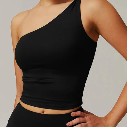 Asymmetrical One Shoulder Top-5