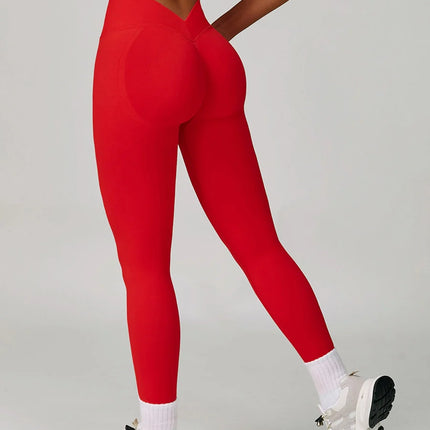 Earthbound Girl V-Shape Quick-Dry Leggings-3