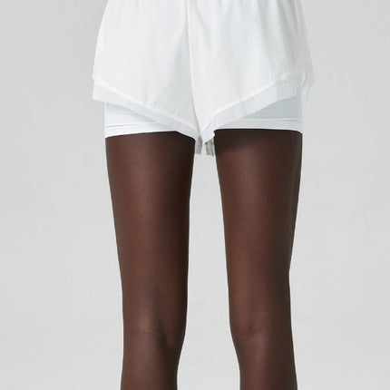 Airy Running Shorts-4