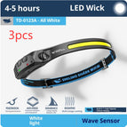 TD0123AFullWhiteLight1800MAH / 3PCS