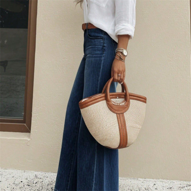 New American-style Loose-fitting High-waisted Figure-flattering Flared Wide-leg Denim Pants That Drag On The Floor - XdropX