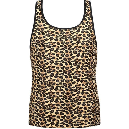 Herren Tank Top 053550 leopard - 3XL-0