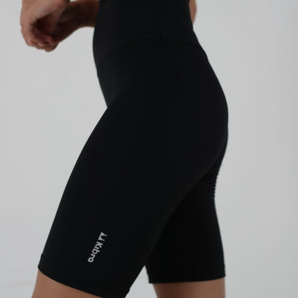 Classic High Waist Seamless Bike Shorts-2