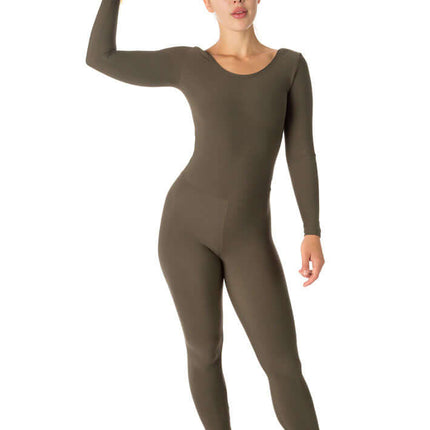 Aerial Silk Unitard, Long Sleeve Catsuit – Lara-8
