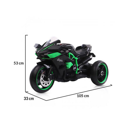 Moni Bo Ninja elektromos 3 kerekű motor - Zöld-1