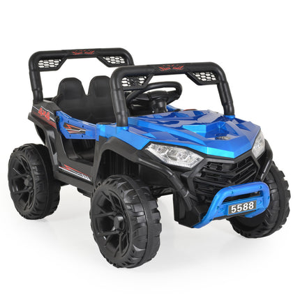 Moni Bo Fast UTV Elektromos autó/Buggy - Metál kék-0