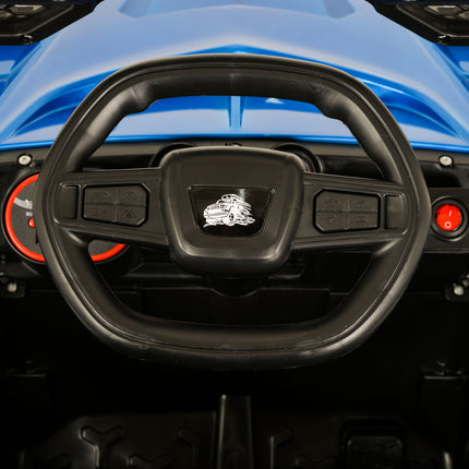 Moni Bo Fast UTV Elektromos autó/Buggy - Metál kék-5